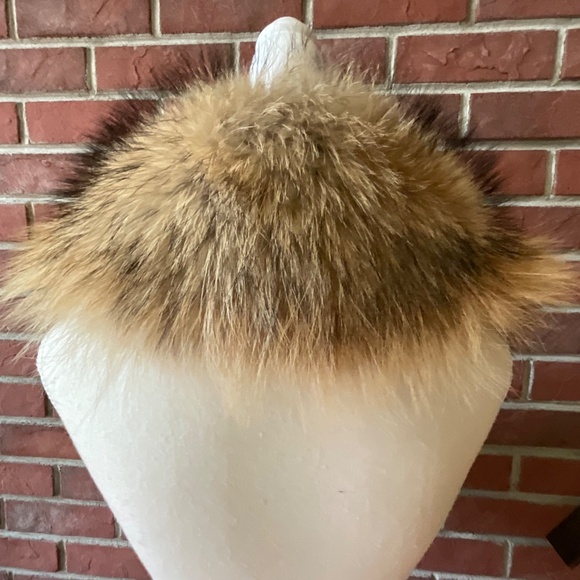 Genuine Fox Fur Detachable Collar Winter Luxury Scarf 30” NEW - Picture 4 of 12